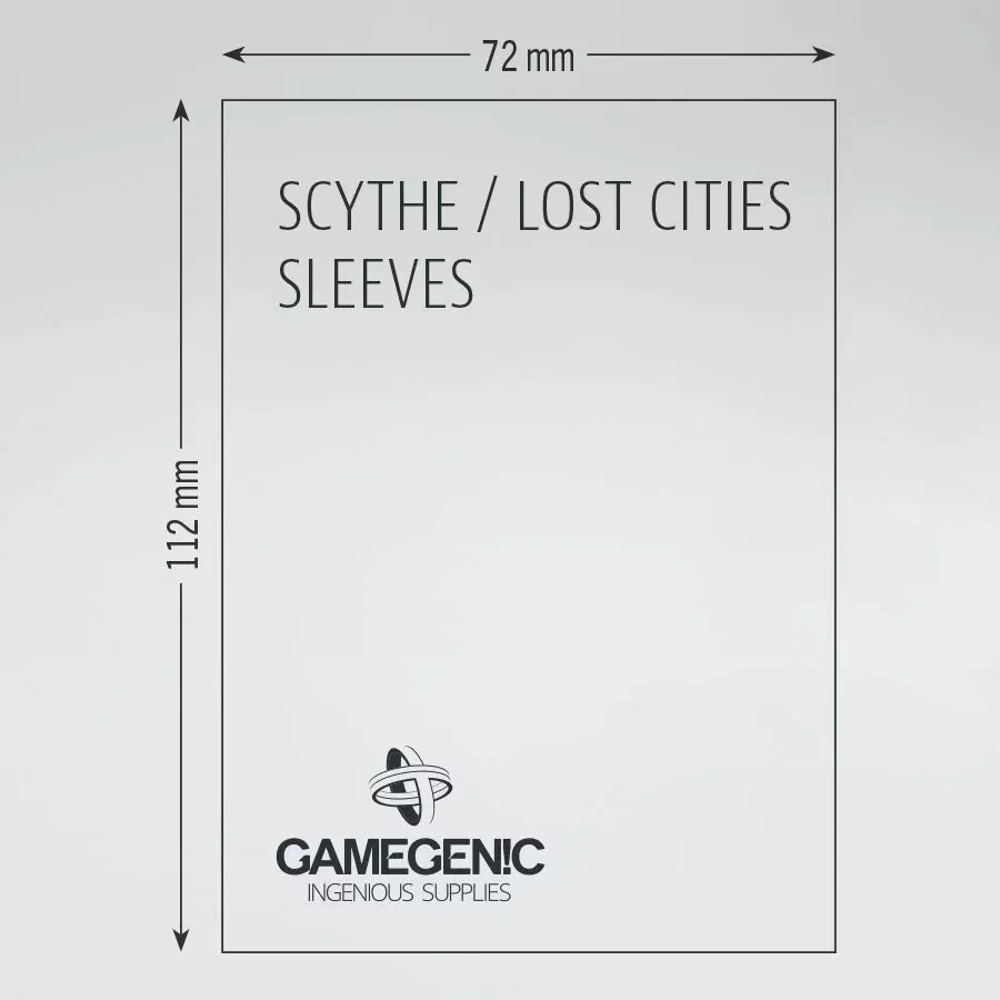 Gamegenic Matte Sleeves - Scythe/Lost Cities