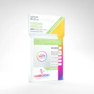 Gamegenic Matte Sleeves - Standard American