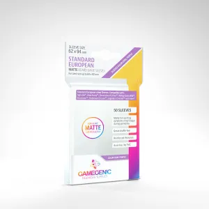 Gamegenic Matte Sleeves - Standard European