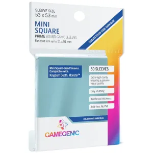 Gamegenic Prime Board Game Sleeves Mini Square Sized Kingdom Death Monster 53mm x 53mm 50pc