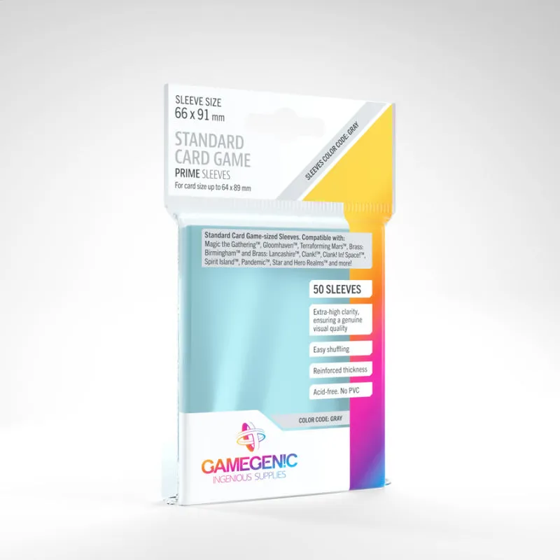 Gamegenic Prime Standard Card Game Sleeves 66 x 91mm (50 ct.)