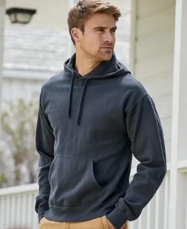 Garment Dyed Unisex Hooded Pullover Sweatshirt