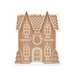 GBD1132 - Gingerbread Mansion Bamboo Tray