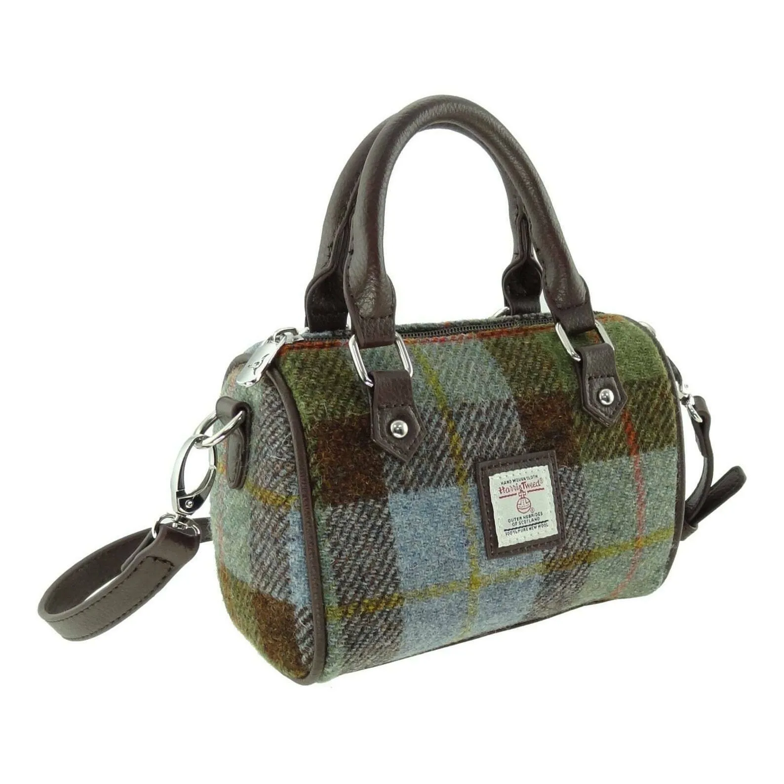 Glen Appin Harris Tweed Mini Bowling Bag Kilbride