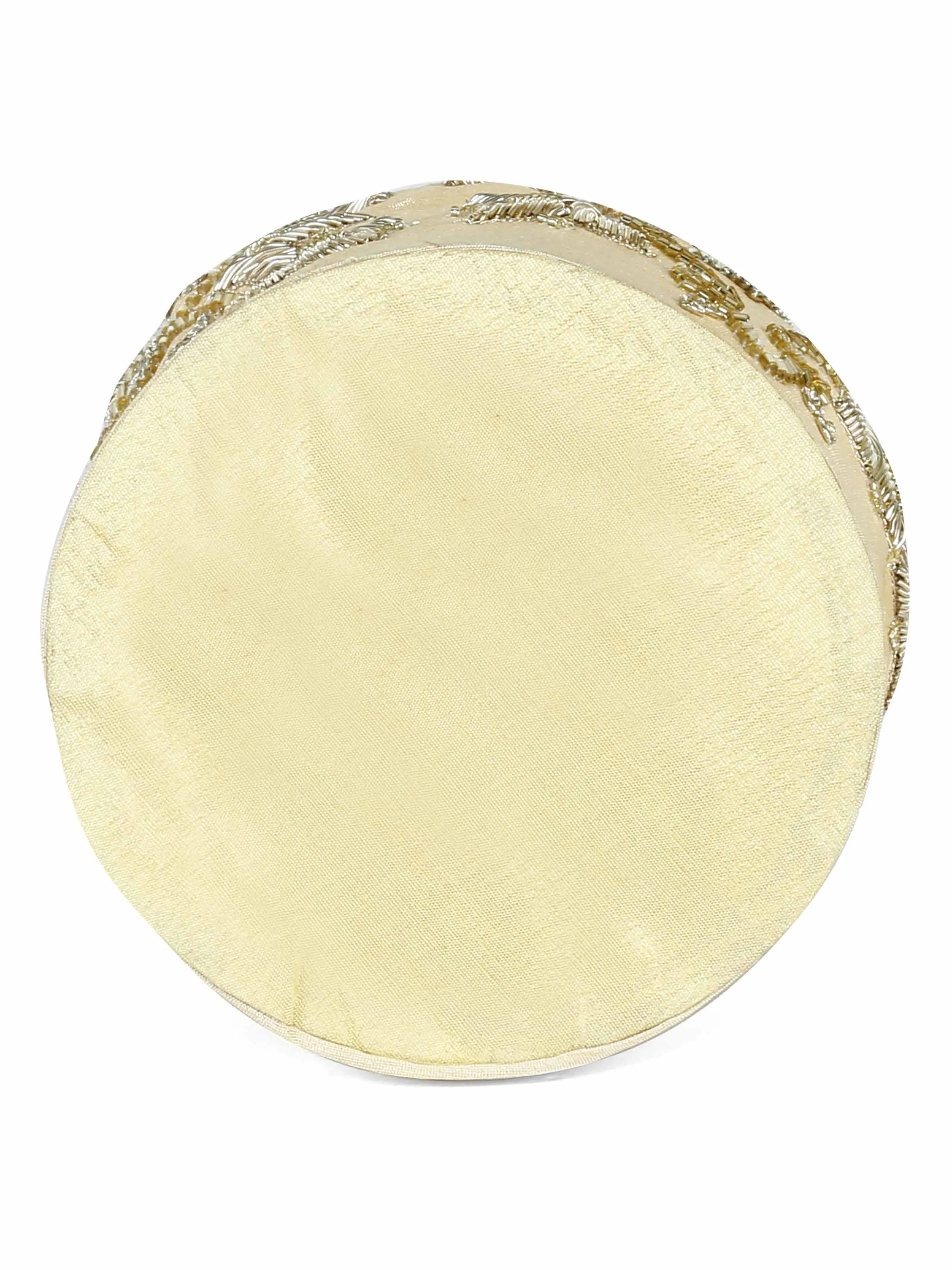 Golden Motif Embroidered Potli