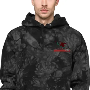 Goldy the Grizzly Champion tie-dye hoodie