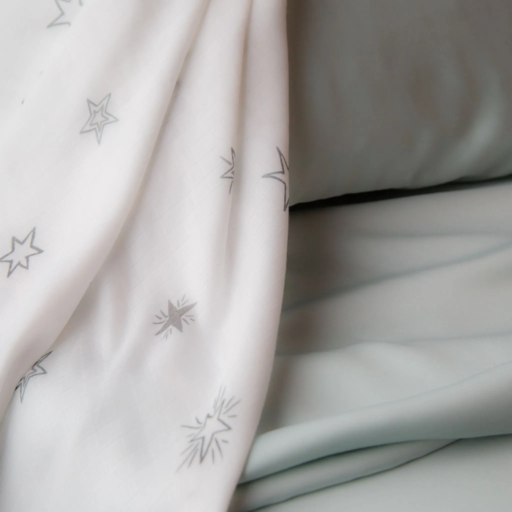 Grey Star Large Bamboo Muslin Swaddle