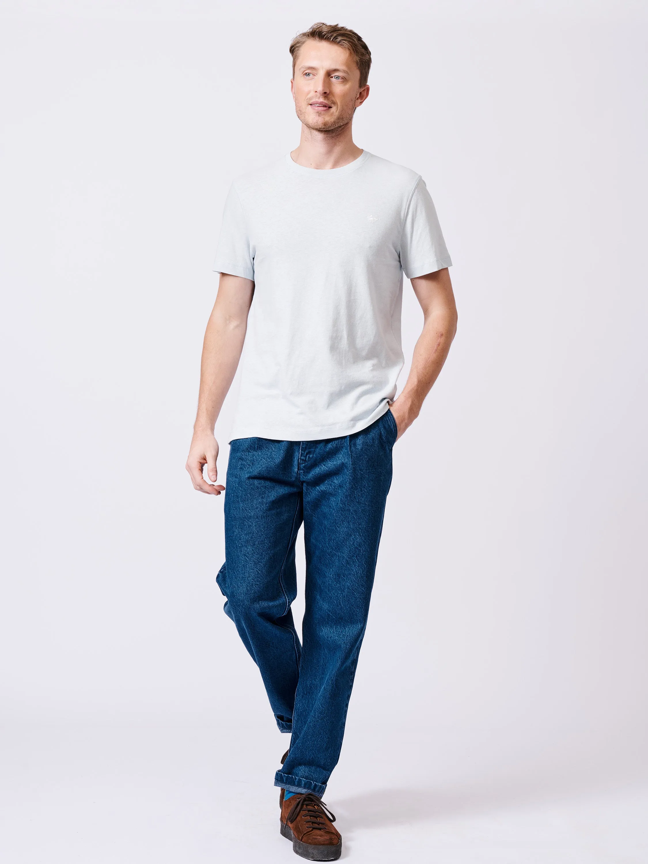 Hampton Cotton Linen Tee