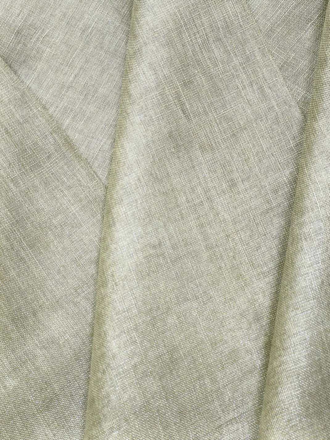 Handloom Pure Linen Tissue Fabric