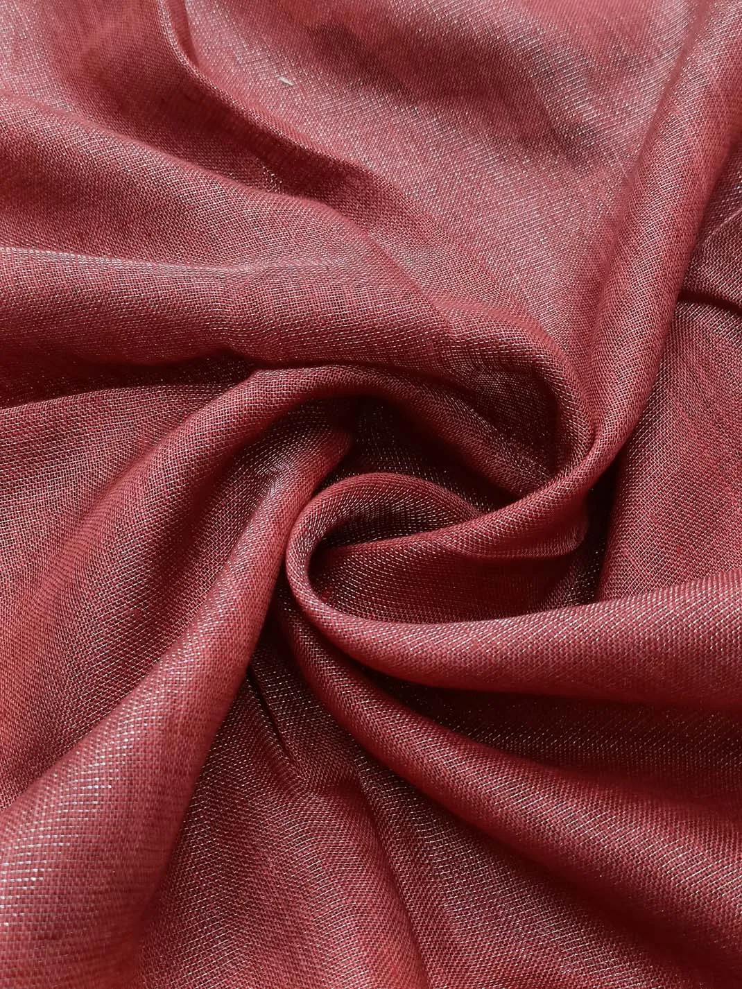 Handloom Pure Linen Tissue Fabric