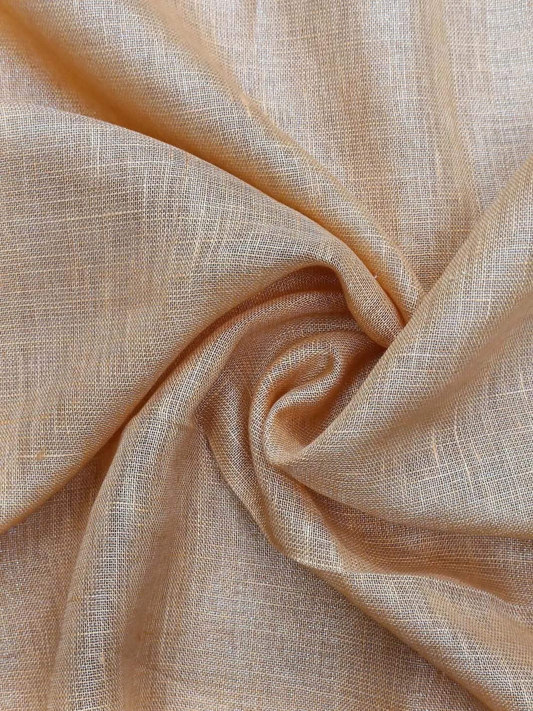 Handloom Pure Linen Tissue Fabric
