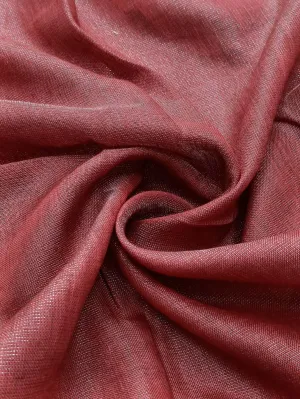 Handloom Pure Linen Tissue Fabric