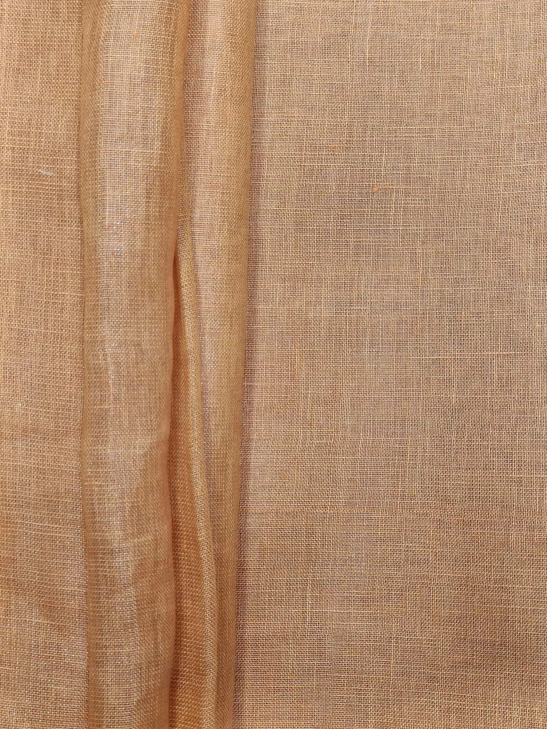 Handloom Pure Linen Tissue Fabric