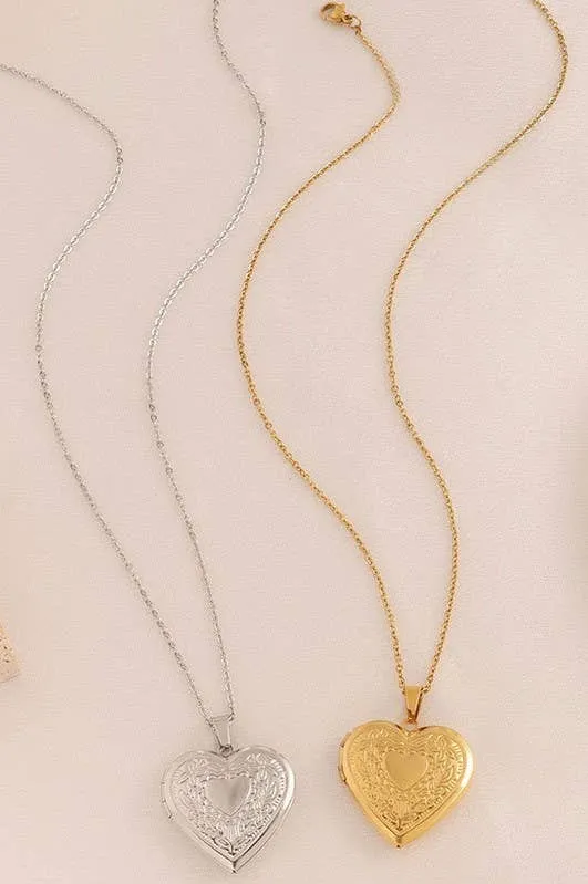 Heart Locket Necklace