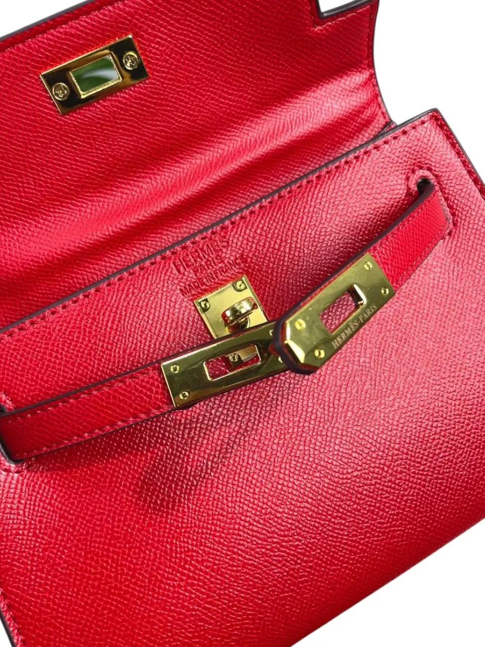 Hermès Kelly Mini Handbag – Rouge Casaque