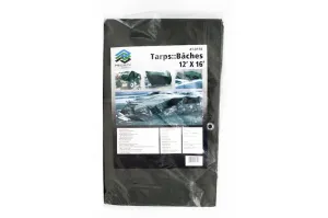 HG41-0118 Tarp 12'x16' Green Heavy Duty