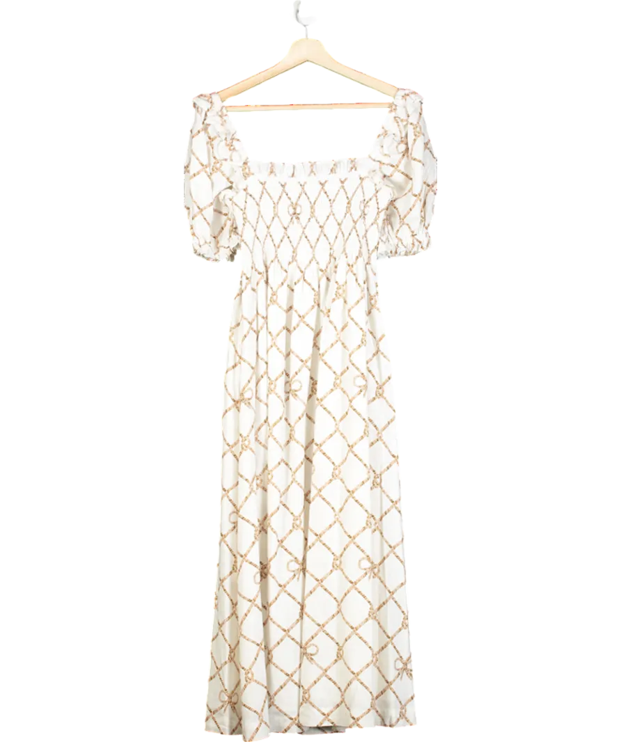 Hill House Home White The Nap Dress UK XS