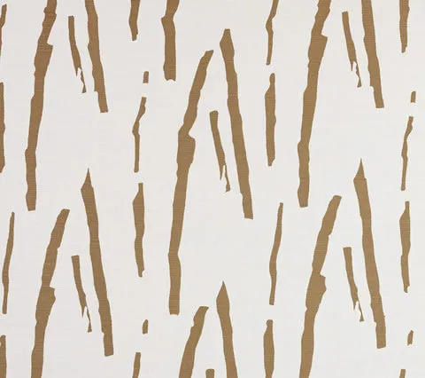 Home Couture Fabric: Zen Print - Custom Brown on White Belgian Linen / Cotton