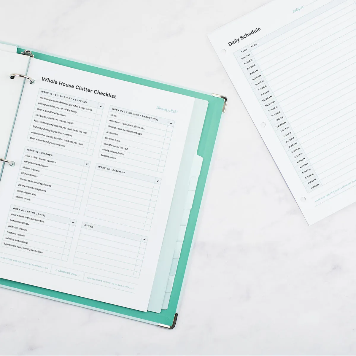 Homekeeping Binder