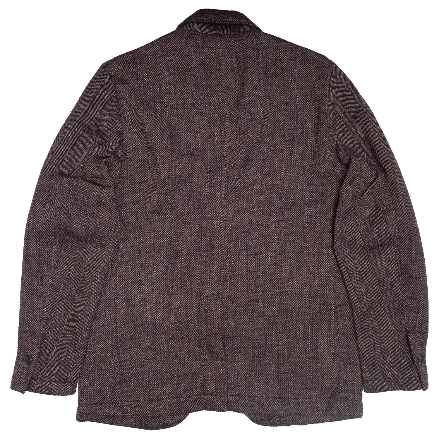 Horloger Blazer in Brown Herringbone