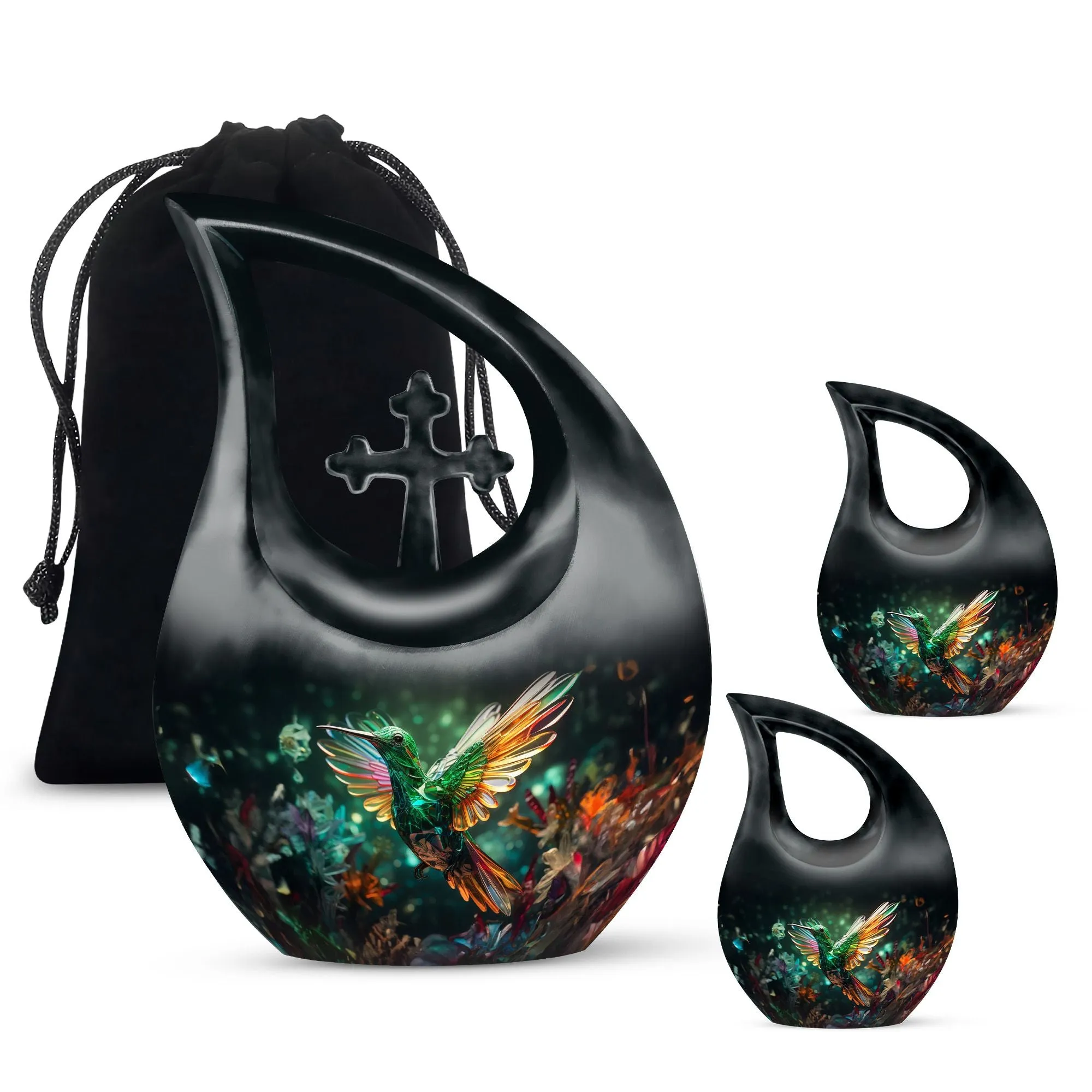 Humming Bird Urn - Keepsake Cremation Urn For Human Ashes