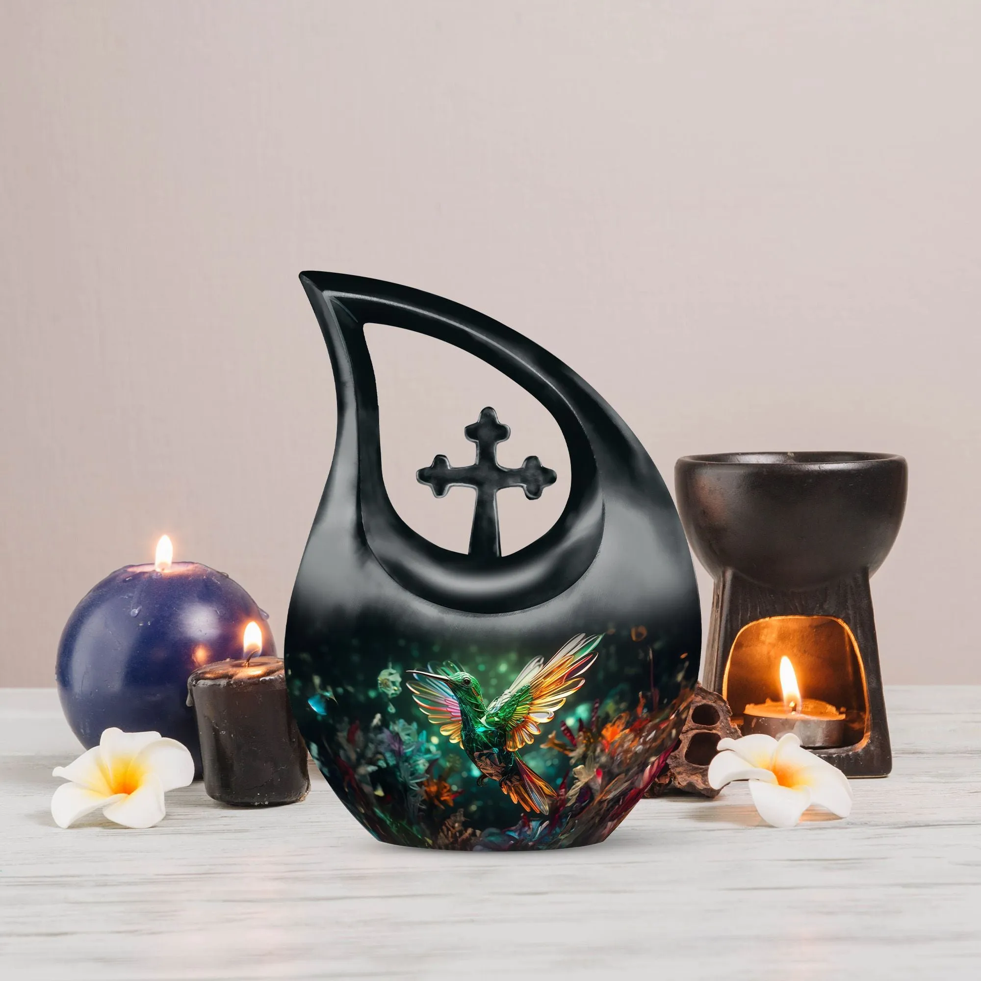 Humming Bird Urn - Keepsake Cremation Urn For Human Ashes