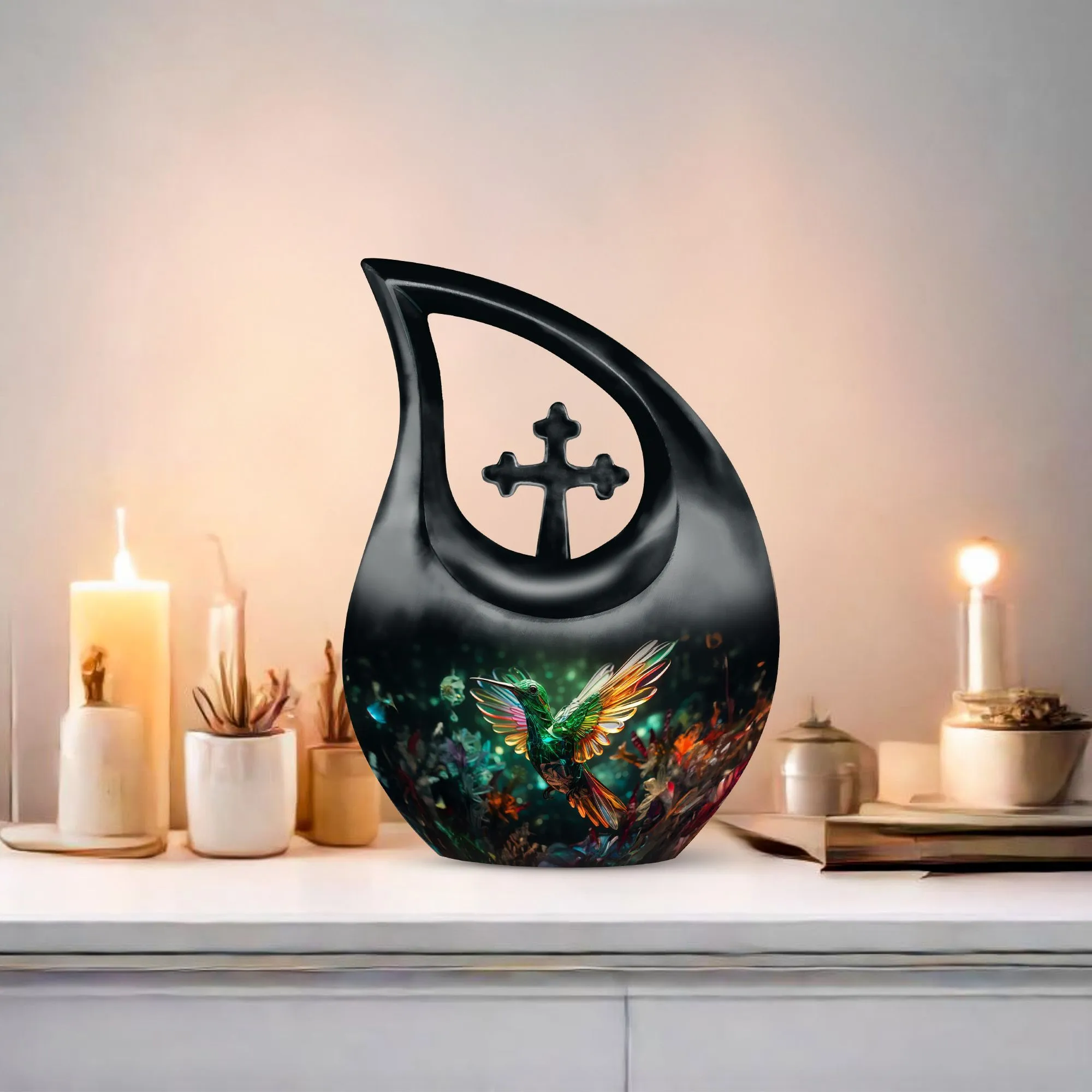 Humming Bird Urn - Keepsake Cremation Urn For Human Ashes