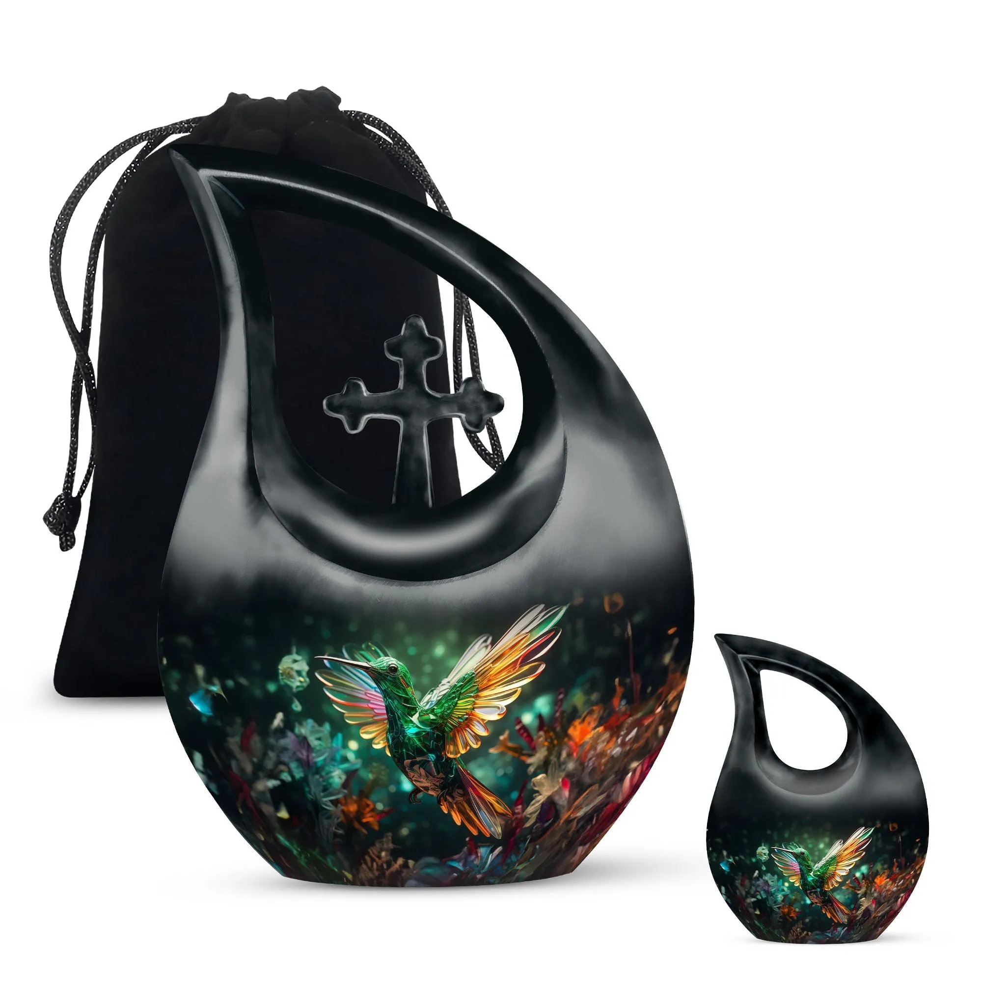 Humming Bird Urn - Keepsake Cremation Urn For Human Ashes