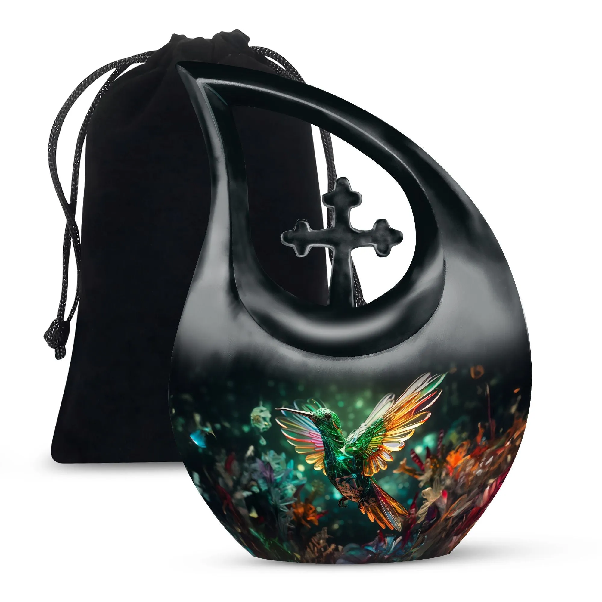 Humming Bird Urn - Keepsake Cremation Urn For Human Ashes