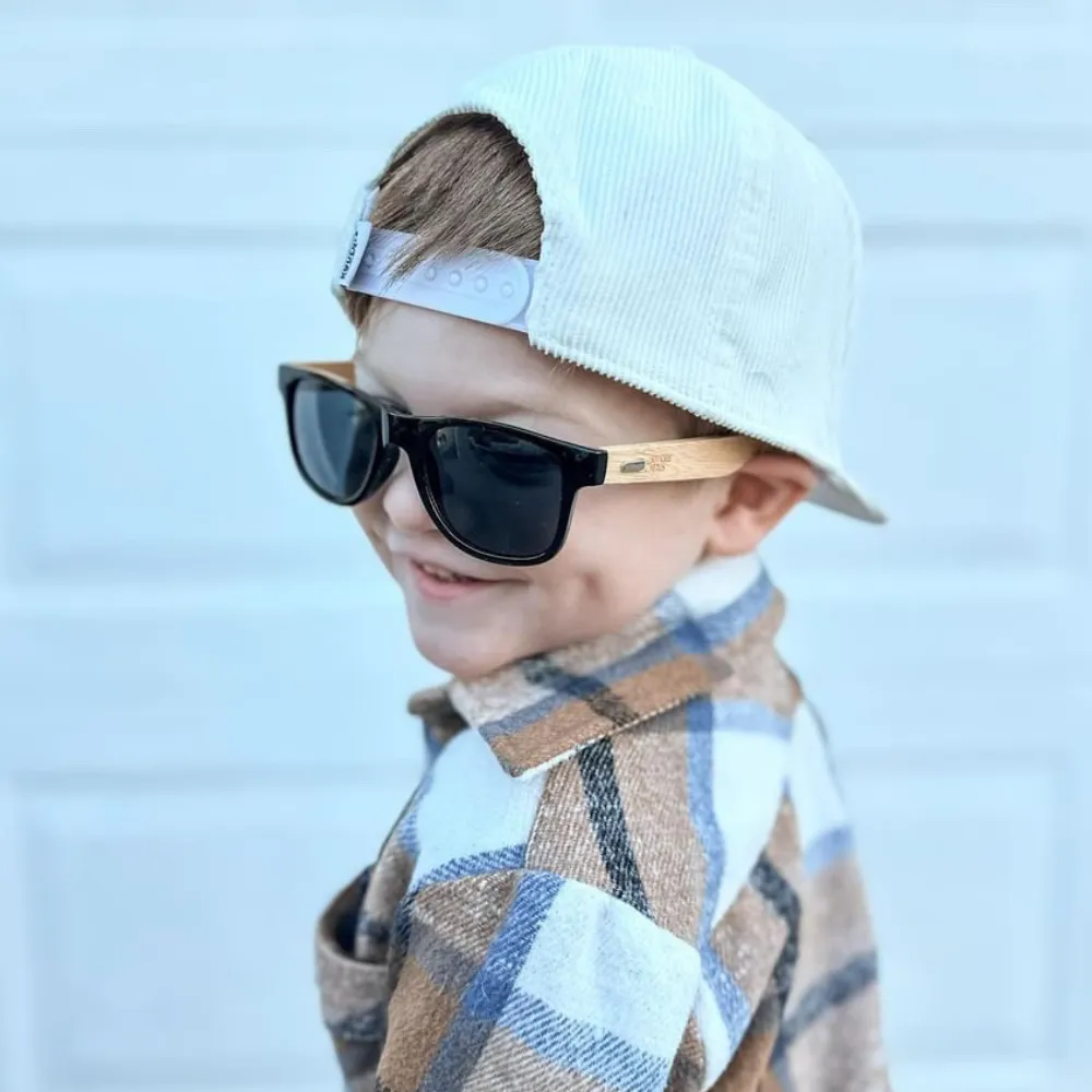 Hunnigton-Bamboo Sunglasses For Kids