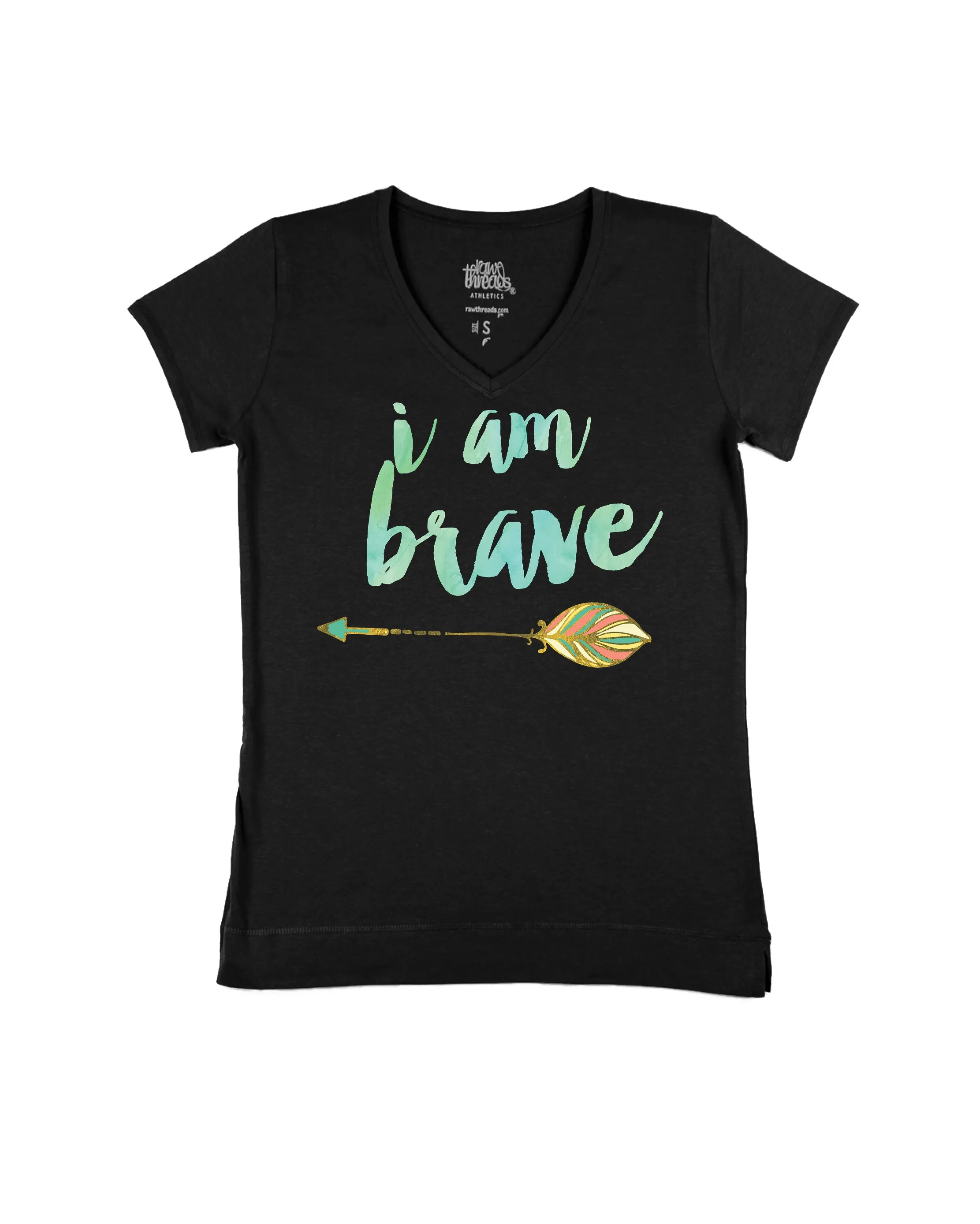 I am Brave (Coral/Green Arrow)