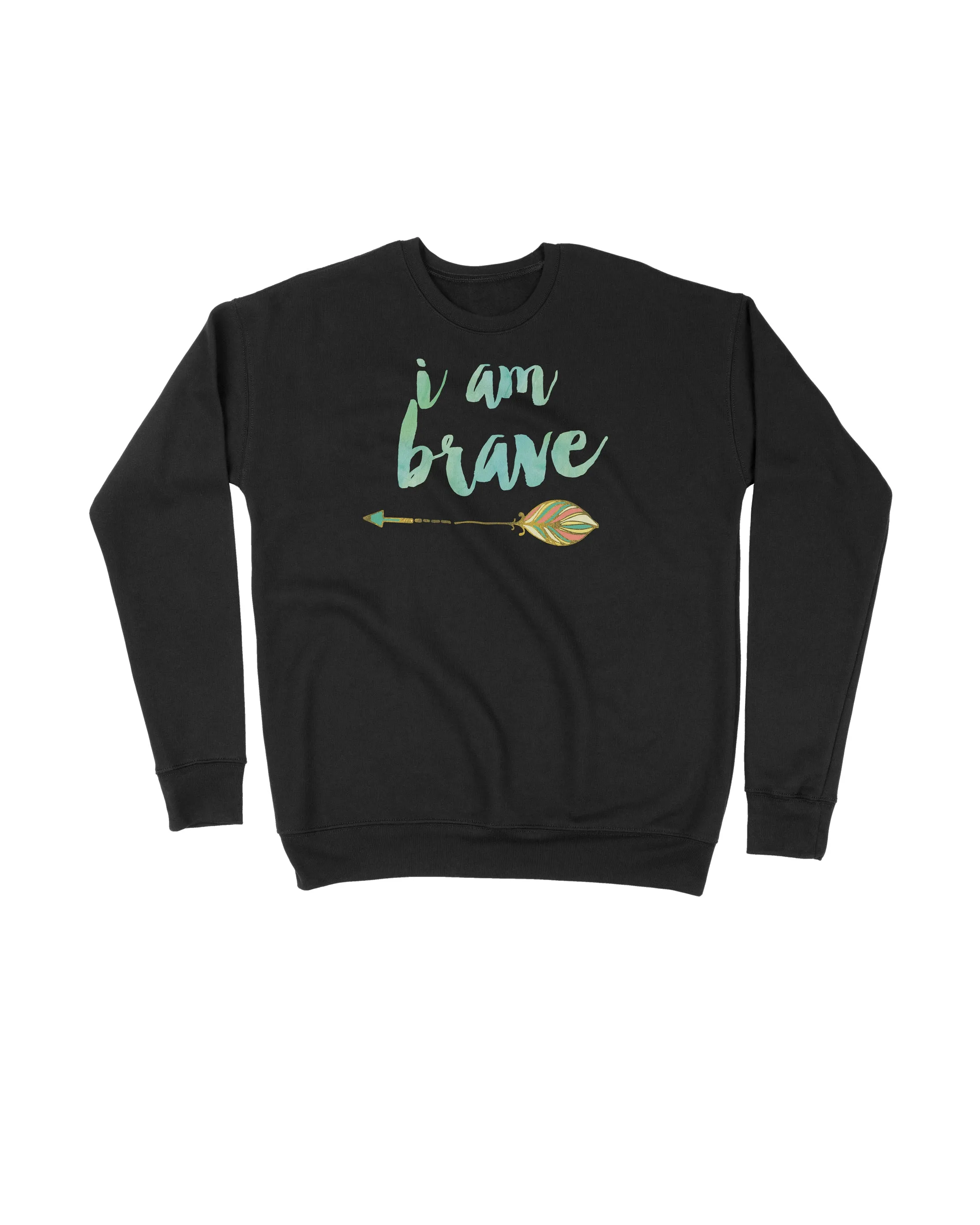 I am Brave (Coral/Green Arrow)