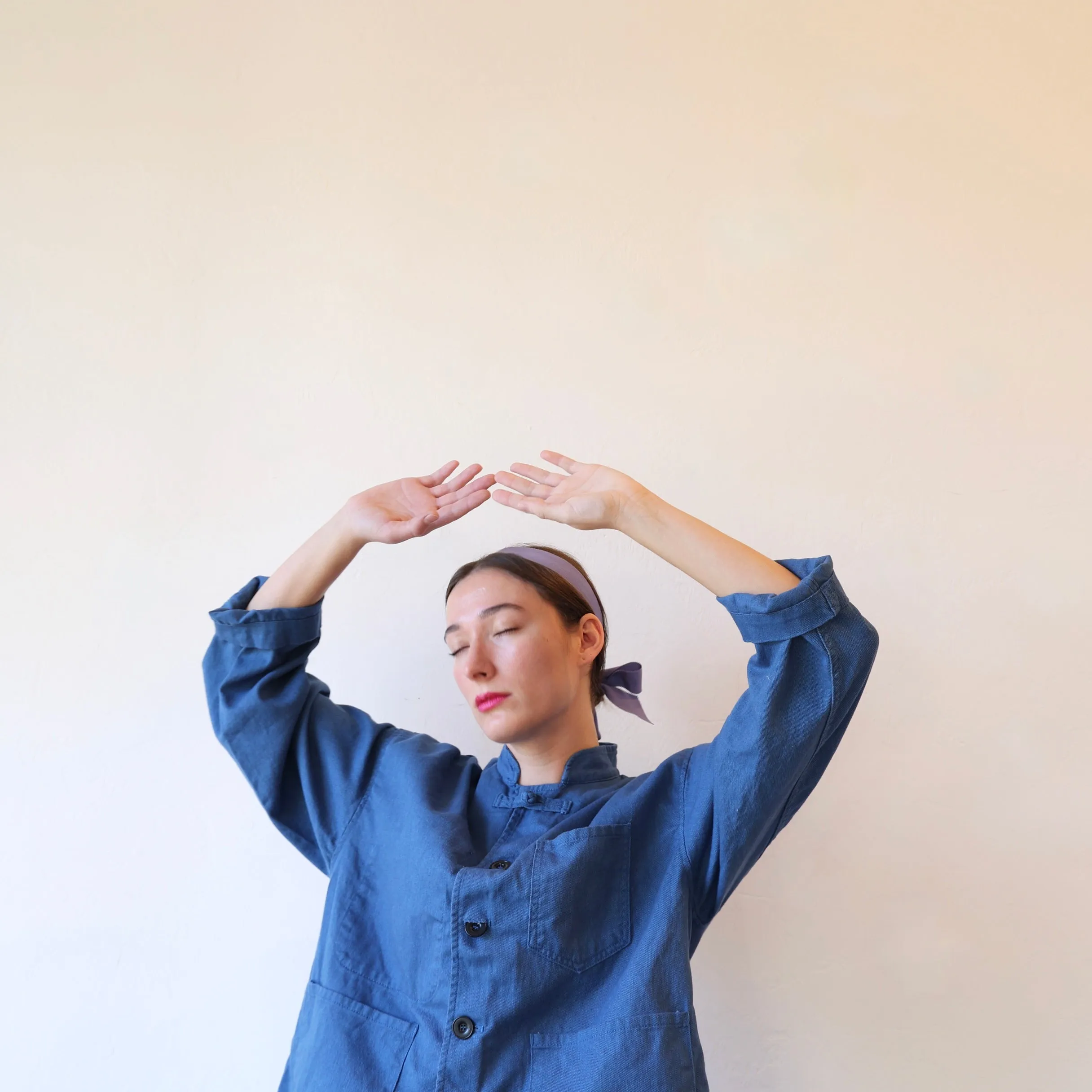 Ichi Antiquités Vintage Twill Jacket - Blue