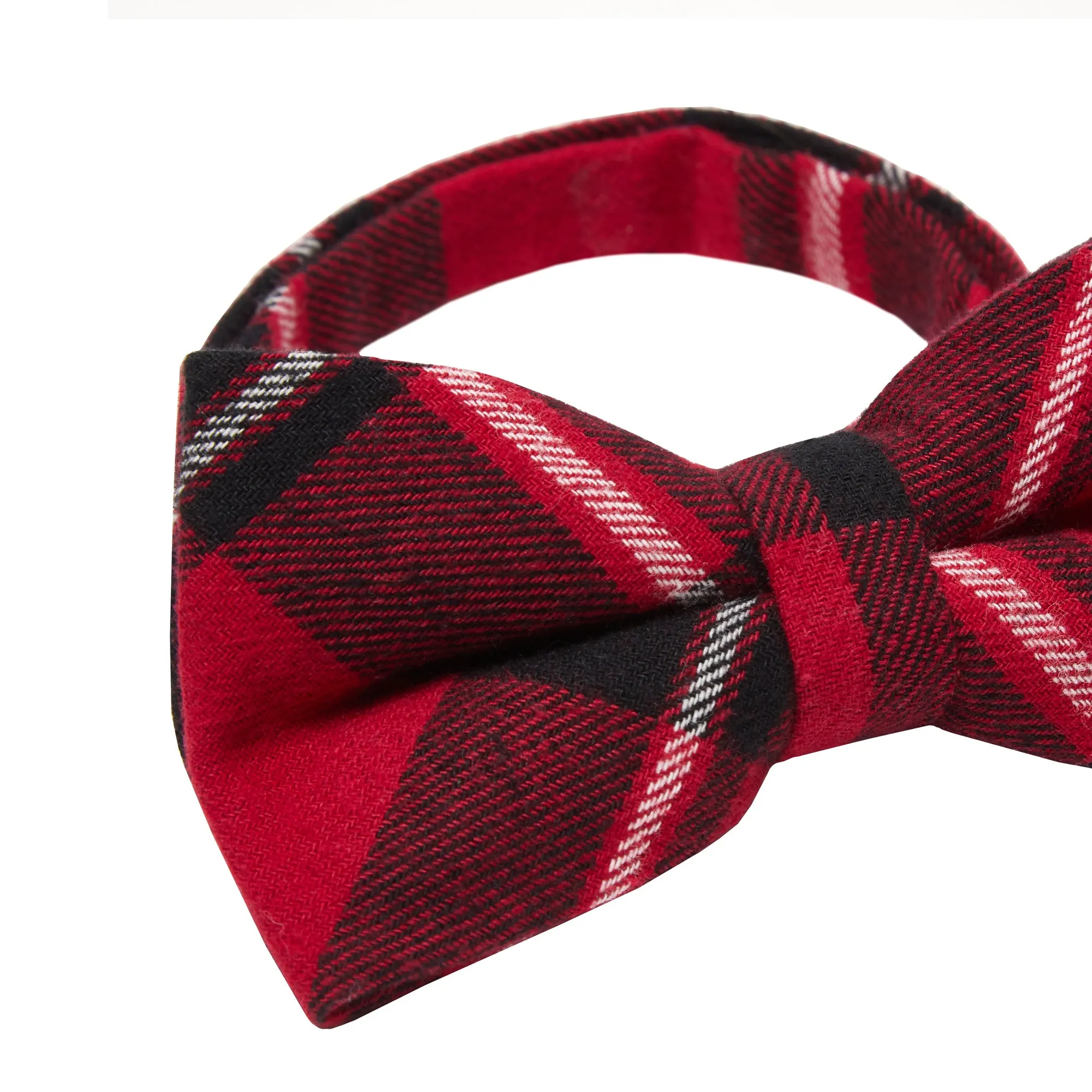 ID-CBT-02 IDENTITY Mens Cotton Bowtie and Pocket Square Set