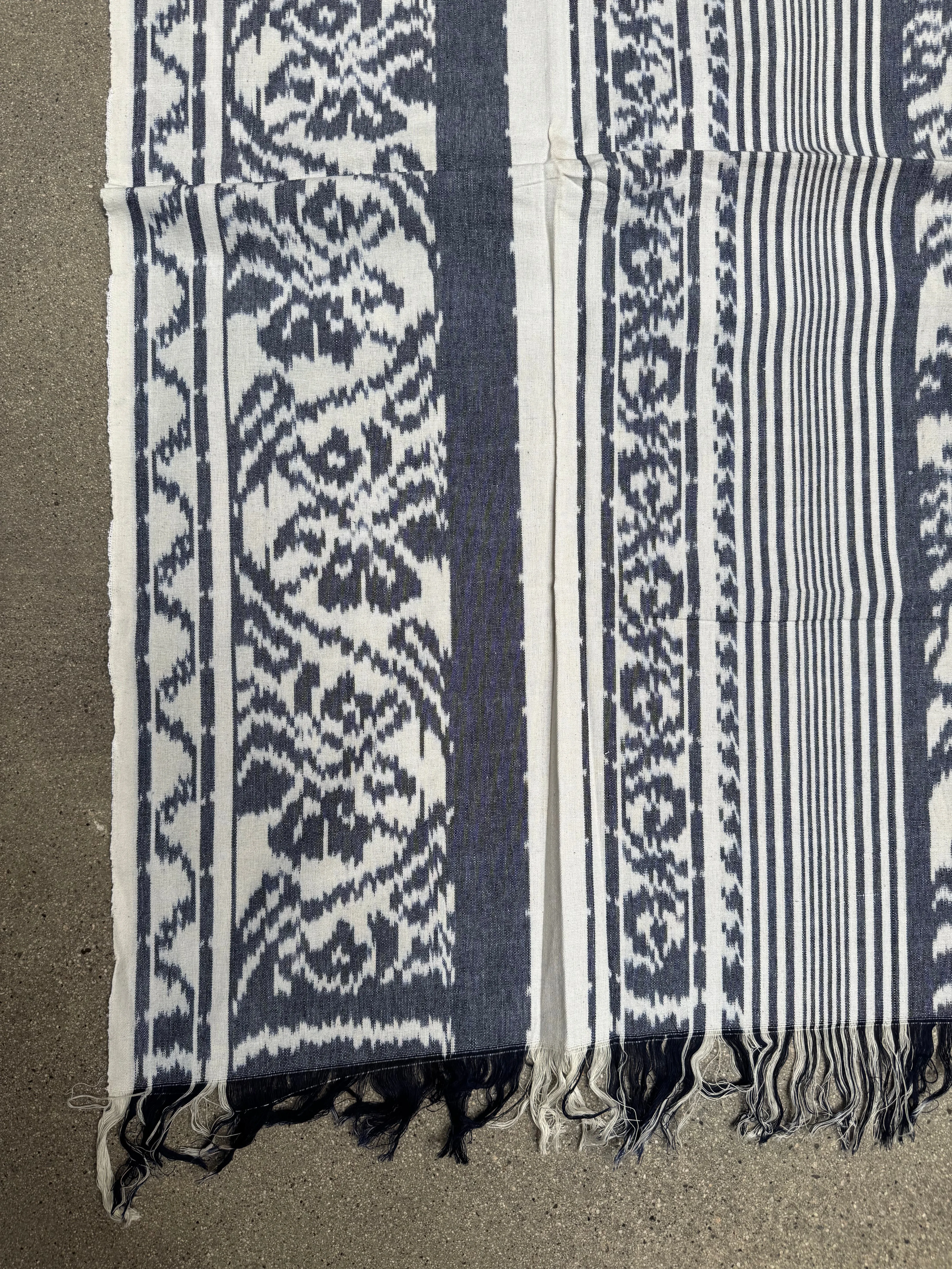 IKAT BLANKET - DENIM
