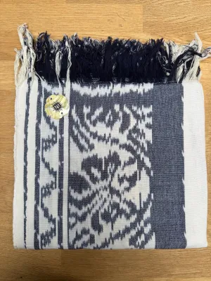 IKAT BLANKET - DENIM
