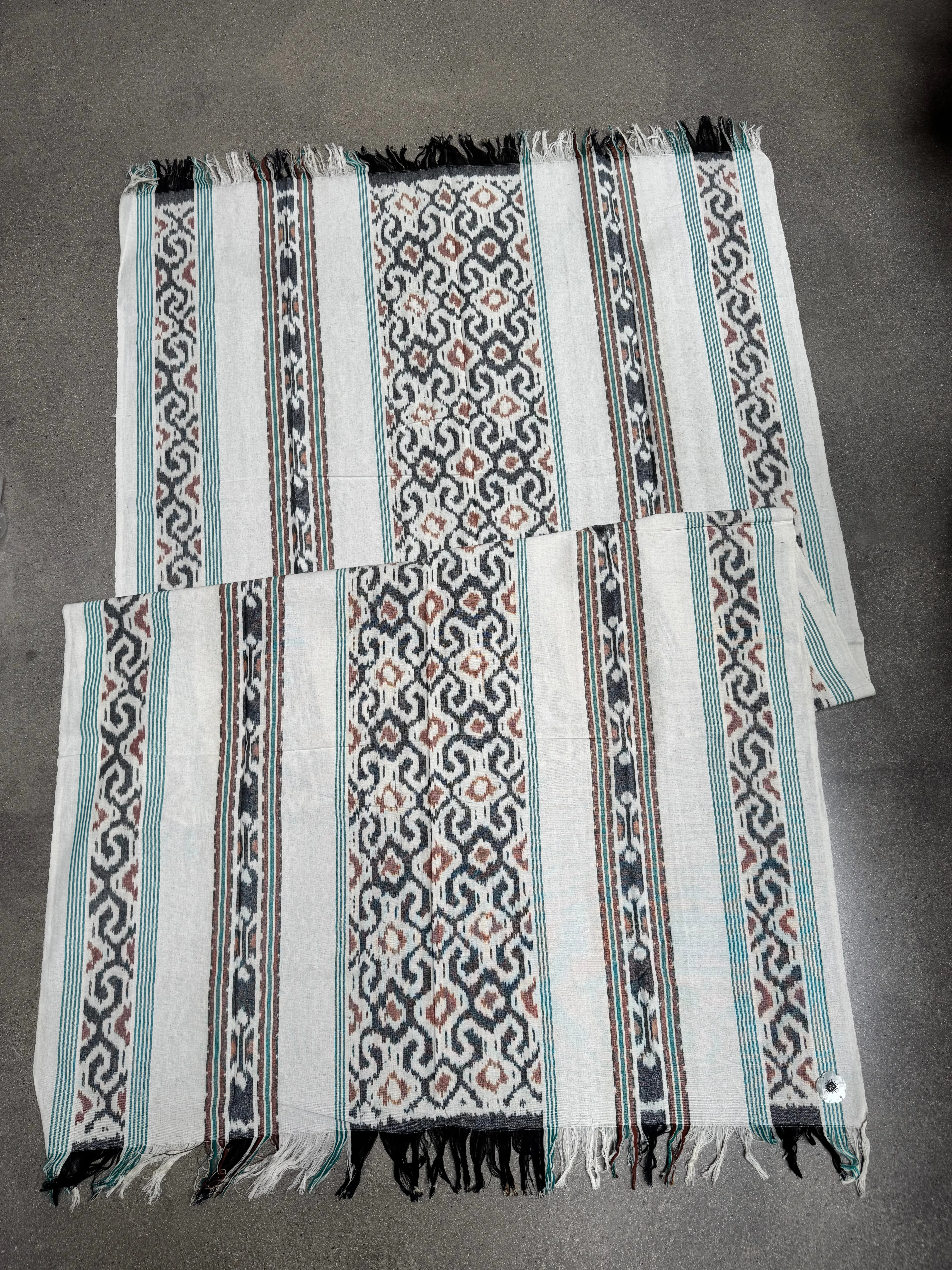 IKAT BLANKET - JADE