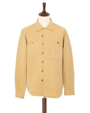【Indigofera】Dhani Shirt Cotton/Linen Canvas Desert Pinon  / 棉麻混紡前門襟襯衫
