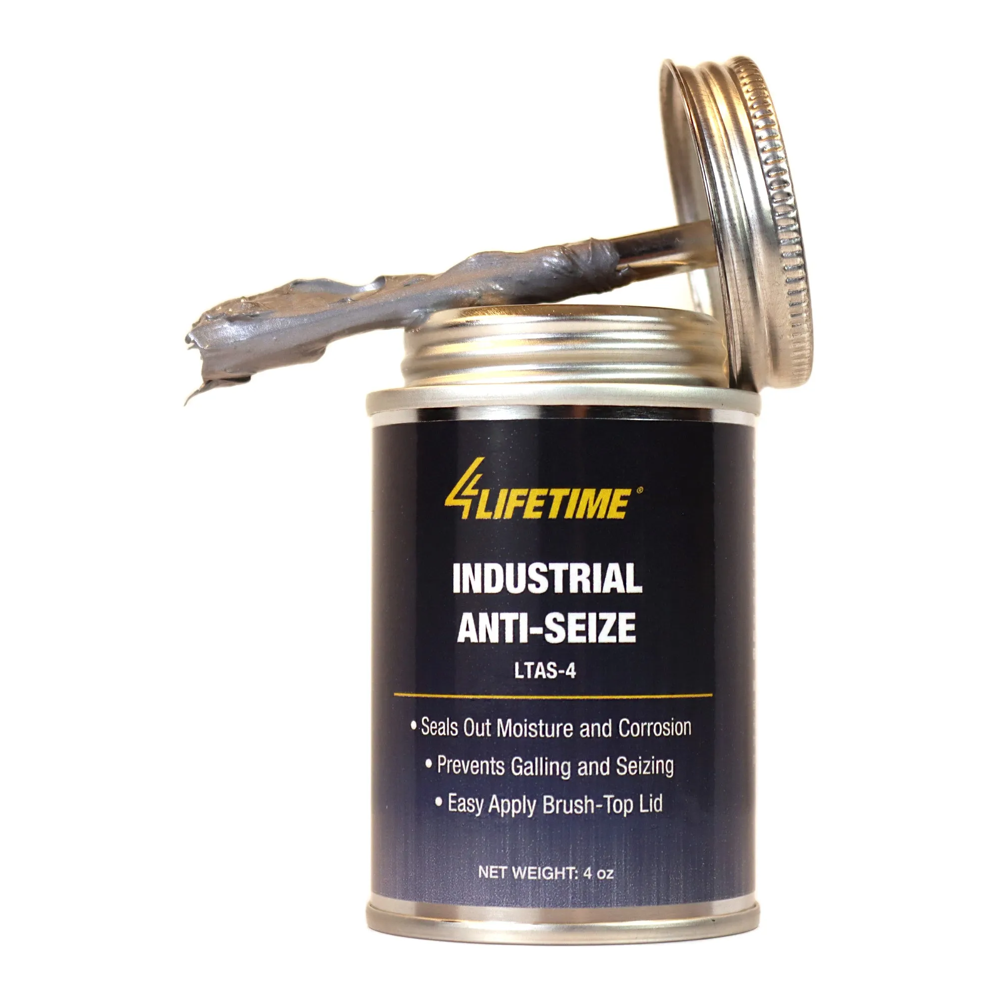 Industrial Anti-Seize Lubricant - 4oz Brush Top