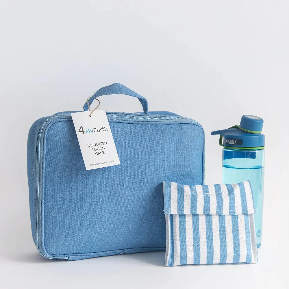 Insulated Cotton Canvas Lunch Bag