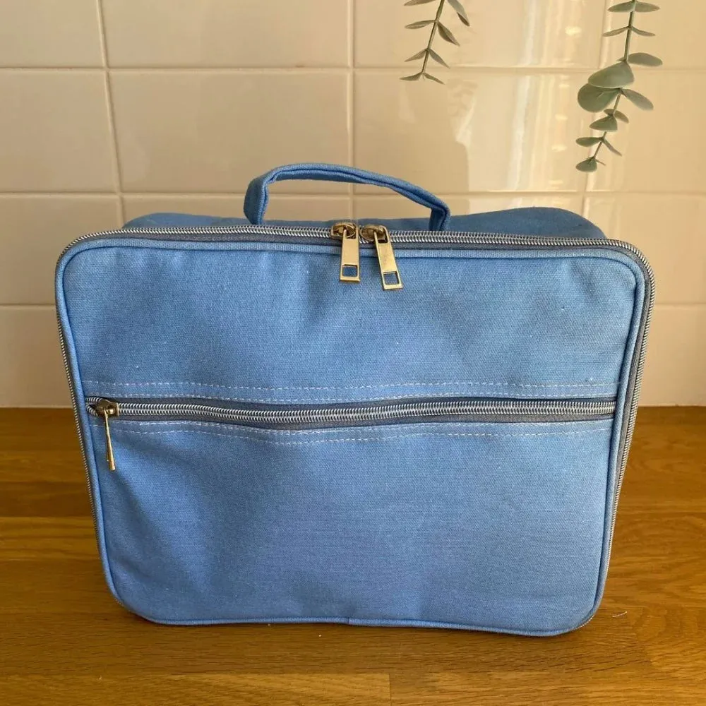 Insulated Cotton Canvas Lunch Bag