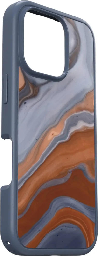 iPhone 16 Pro Otterbox Symmetry Graphics w/ MagSafe Series Case - Blue - High Desert Agate
