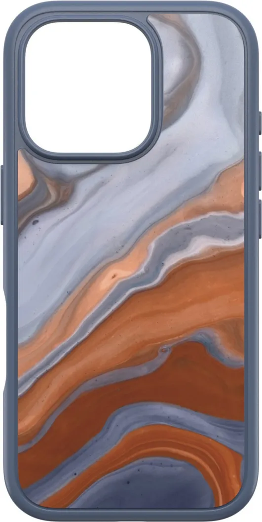 iPhone 16 Pro Otterbox Symmetry Graphics w/ MagSafe Series Case - Blue - High Desert Agate
