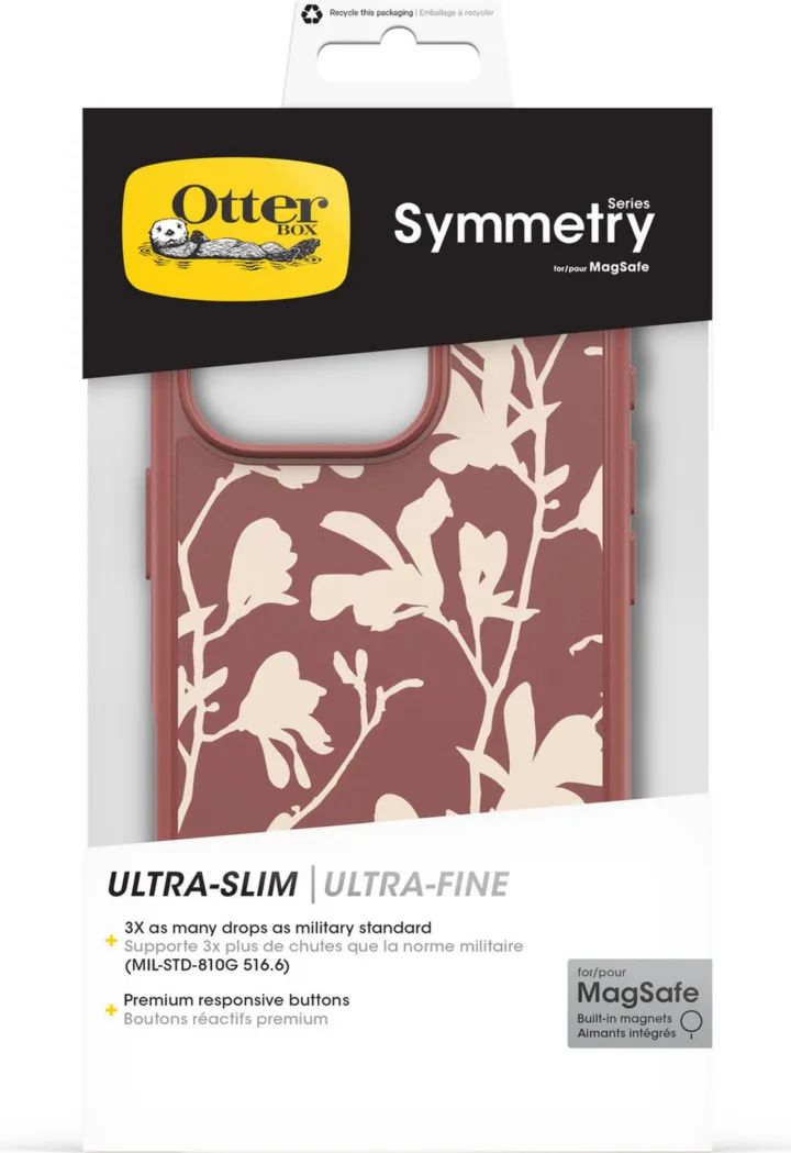 iPhone 16 Pro Otterbox Symmetry Graphics w/ MagSafe Series Case - Red - Autumn Rust
