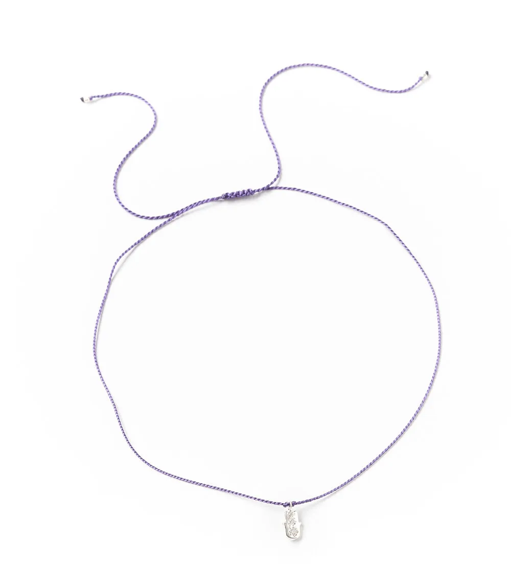 Jivala Hamsa Necklace - Sterling Silver Charm