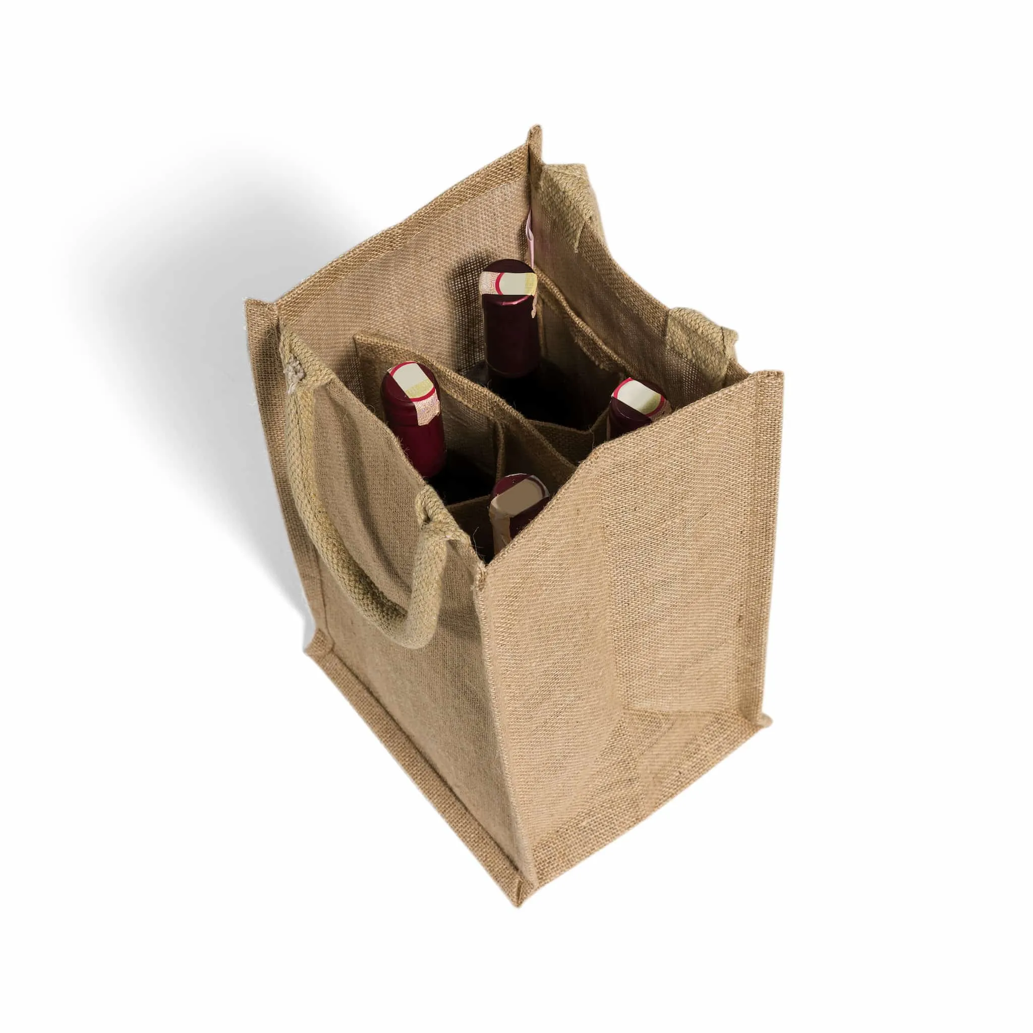 Jute Wine Bag