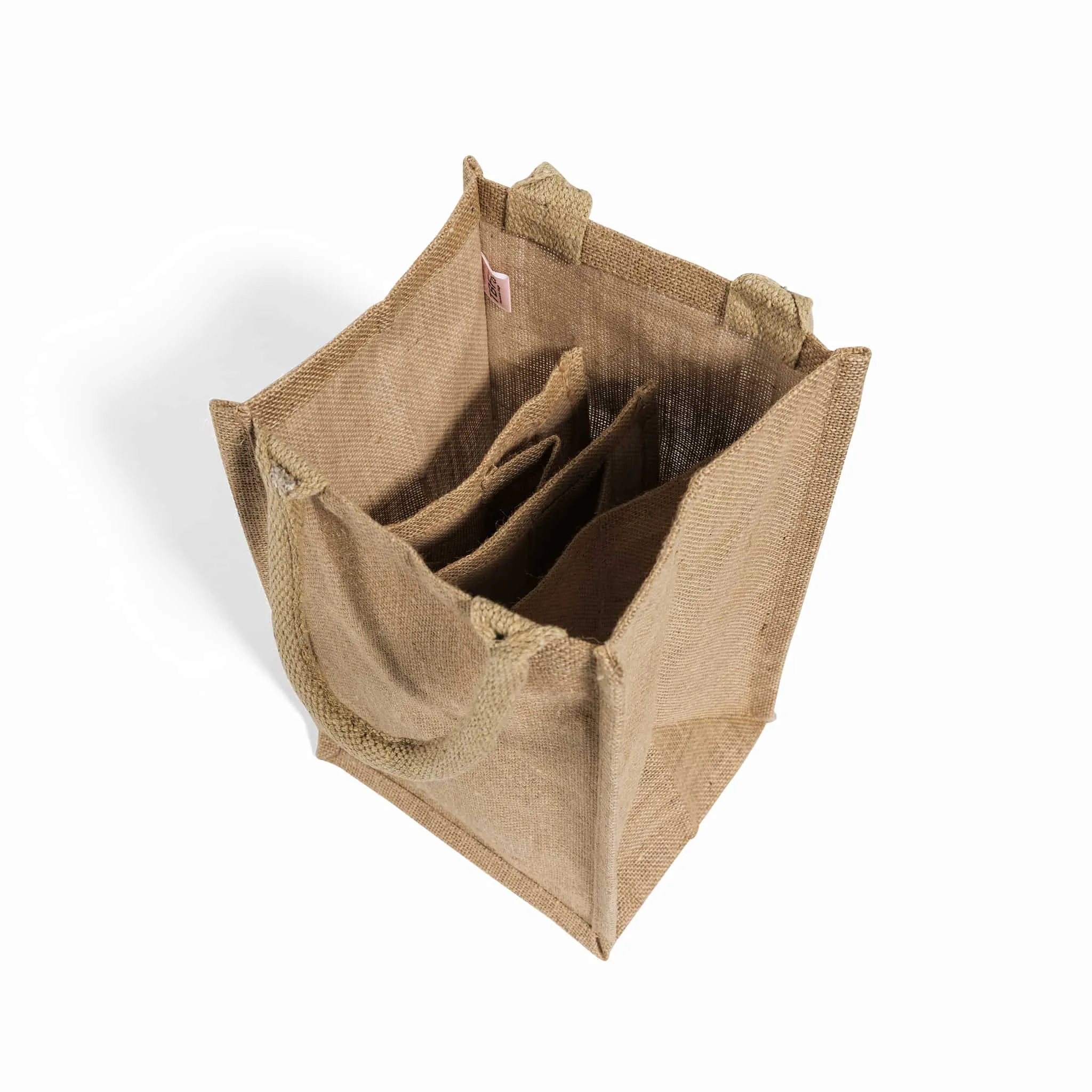 Jute Wine Bag
