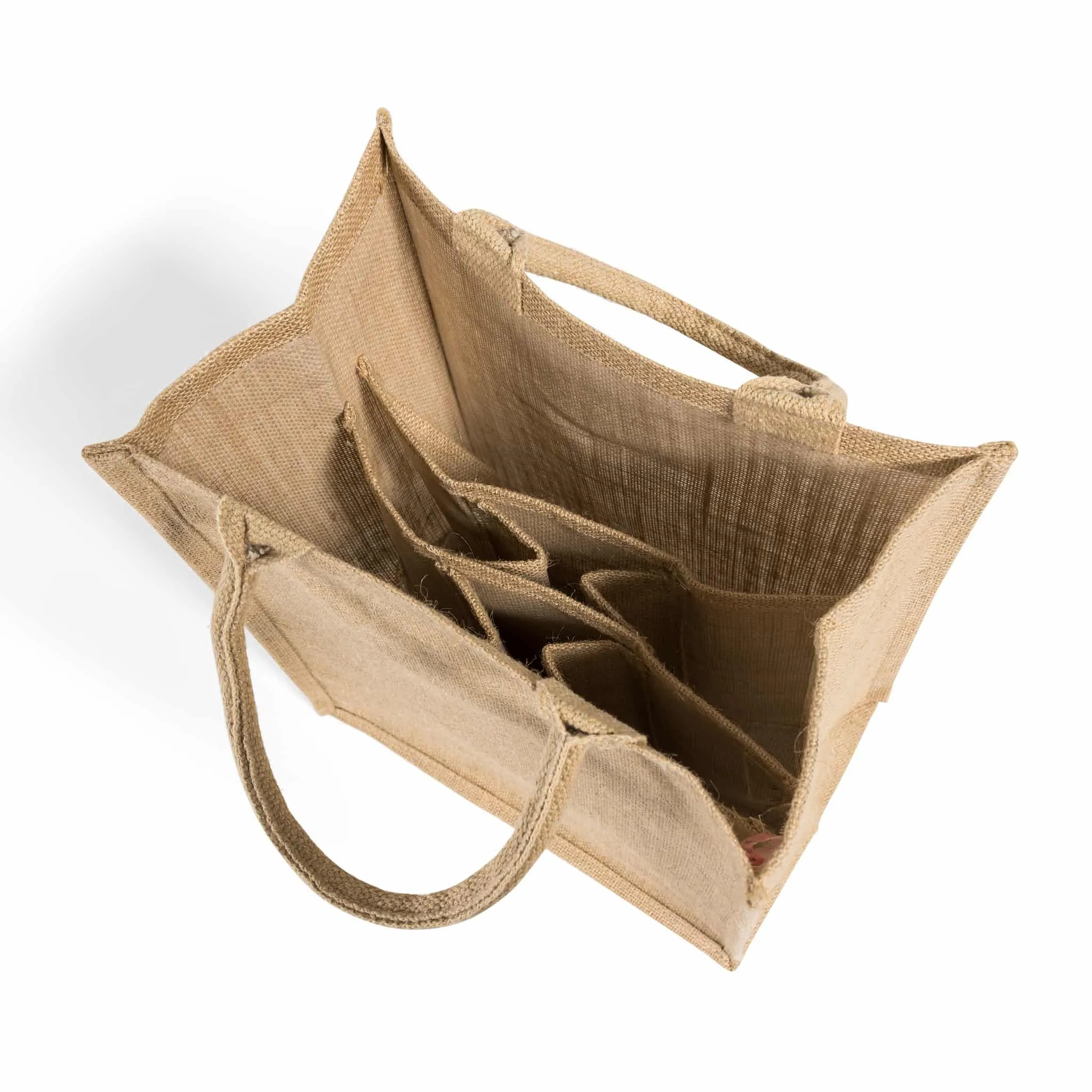 Jute Wine Bag