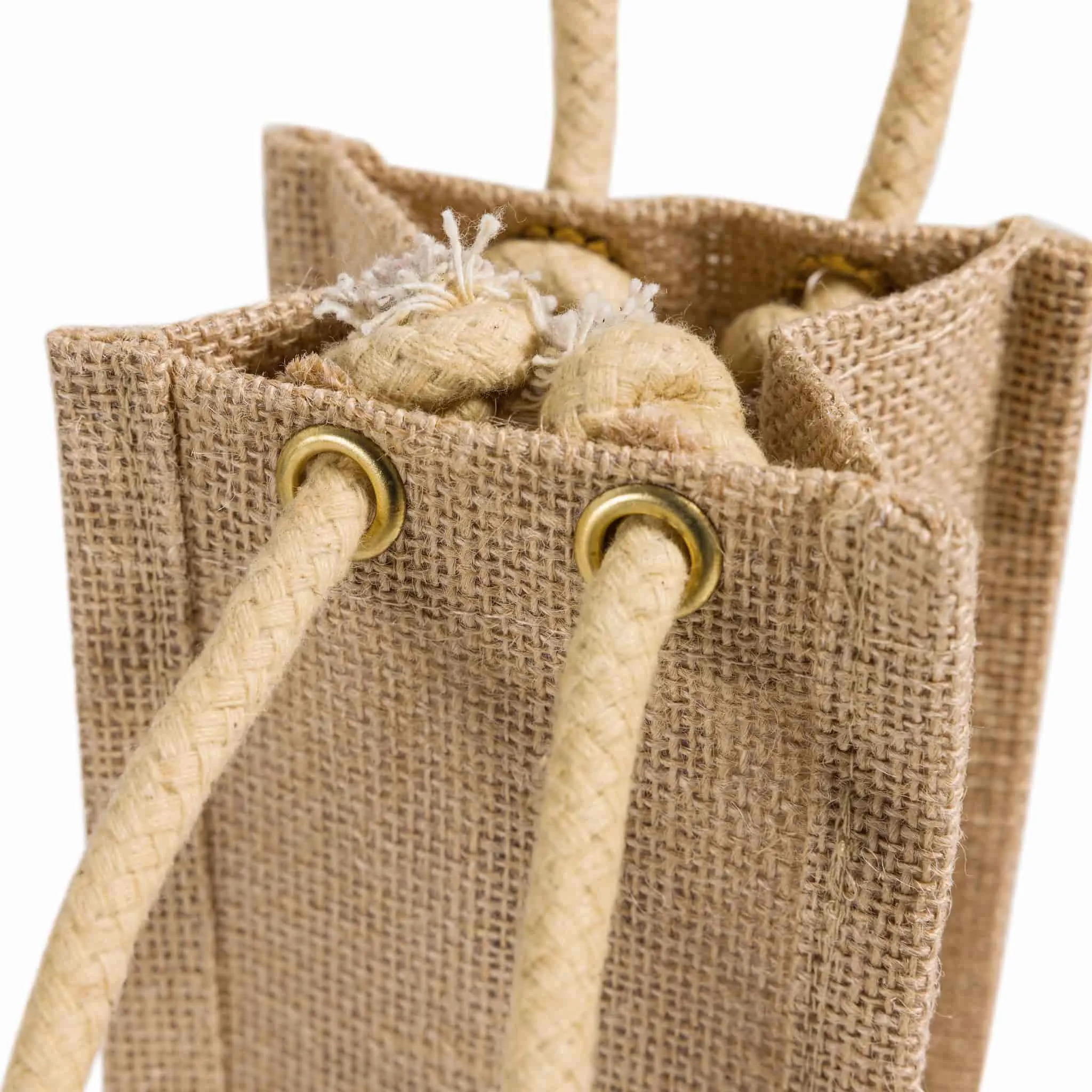 Jute Wine Bag