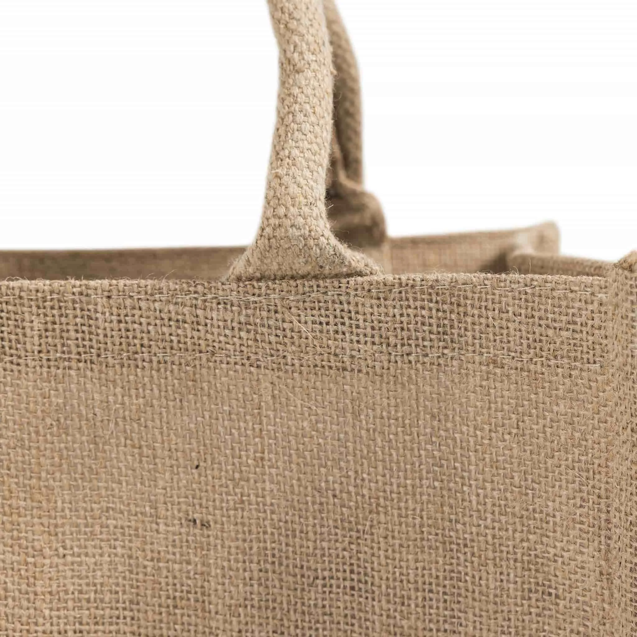 Jute Wine Bag